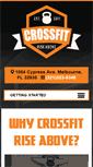 Mobile Screenshot of crossfitriseabove.com